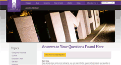 Desktop Screenshot of answers.umhb.edu