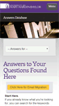 Mobile Screenshot of answers.umhb.edu