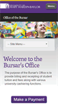 Mobile Screenshot of bursar.umhb.edu